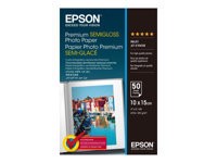 Epson : PAPIER Photo PREMIUM SEMI GLACE 10X15 CM