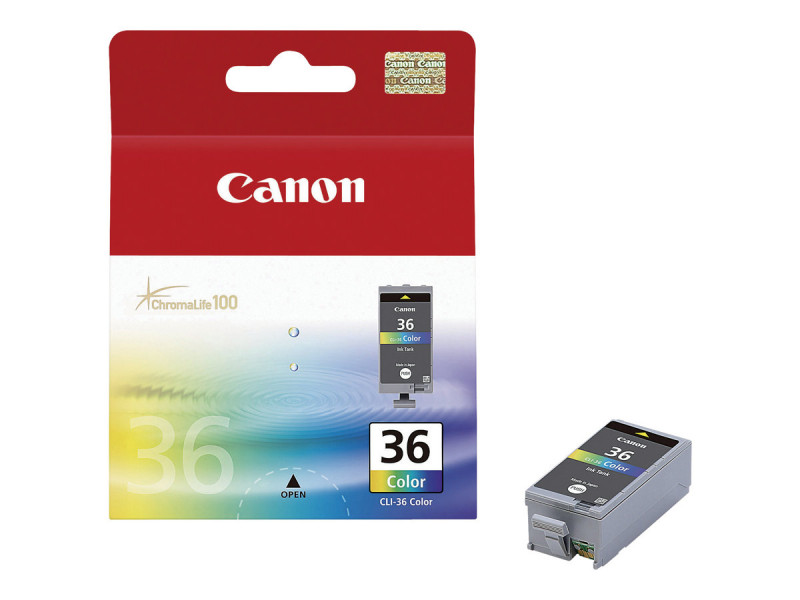 Canon : CLI36 COLOUR Cartouche encre BJ cartouche CLI-36 CLR