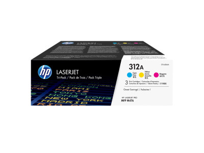 HP : Cartouche Toner 312A C/Y/M TRIPLE pack