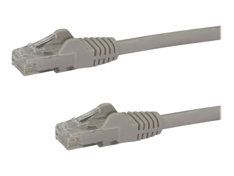 Startech : CABLE RESEAU CAT6 GIGABIT UTP SANS CROCHET de 50CM - GRIS