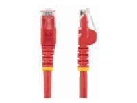 Startech : CABLE RESEAU CAT6 GIGABIT UTP SANS CROCHET de 1 M - ROUGE