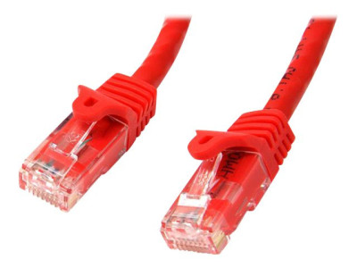 Startech : CABLE RESEAU CAT6 GIGABIT UTP SANS CROCHET de 1 M - ROUGE