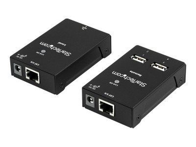 Startech : EXTENDEUR USB 2.0 SUR CAT5 / CAT6 A 4 PORTS JUSQU A 50 M