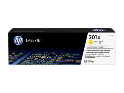 HP cartouche toner 201X Jaune