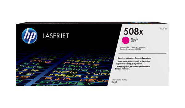 HP Toner 508X Magenta 9500 pages pour LaserJet