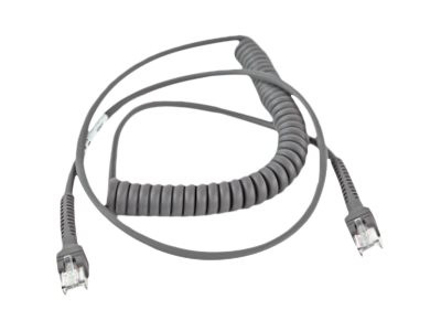 Zebra : CABLE RS232 6IN COILED ROHS COMPLIANT