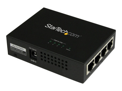 Startech : 4PORT GIGABIT POE+ MIDSPAN POWER OVER ETHERNET INJECTOR