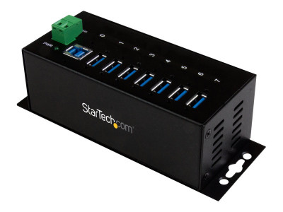 Startech : HUB USB 3.0 INDUSTRIEL 7 PORTS avec PROTECTION CONTRE ESD (DES)