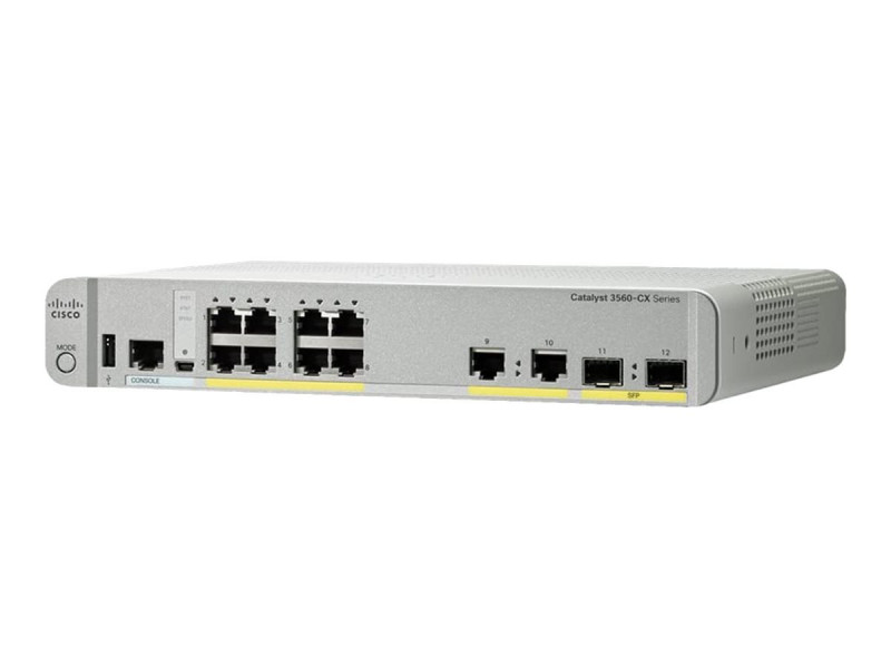 Cisco : CATALYST 3560-CX 8 PORT data IP BASE