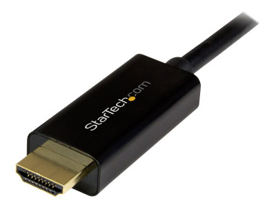 Startech : CABLE ADAPTATEUR DISPLAYPORT VERS HDMI de 1 M - M/M - 4K