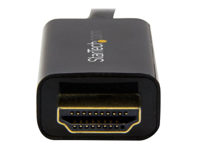 Startech : CABLE ADAPTATEUR DISPLAYPORT VERS HDMI de 2 M - M/M - 4K
