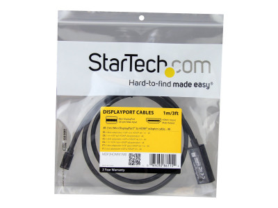 Startech : CABLE ADAPTATEUR MINI DP VERS HDMI de 1 M - M/M - 4K - NOIR