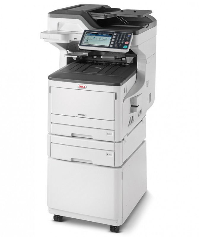 OKI MC853dnct Imprimante laser couleur multifonction A3