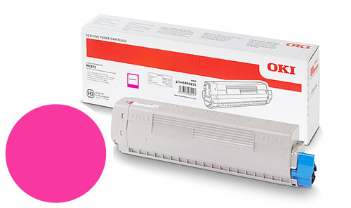 OKI Toner MAGENTA Haute Capacité 10000 pages pour imprimante MC883