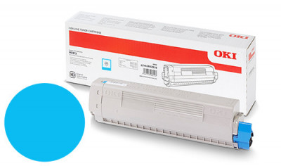 OKI Toner CYAN Haute Capacité 10000 pages pour imprimante MC883