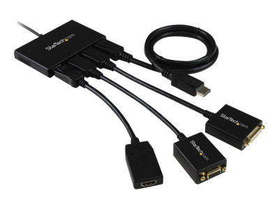 Startech : HUB MST DISPLAYPORT 1.2 VERS 4X DISPLAYPORT