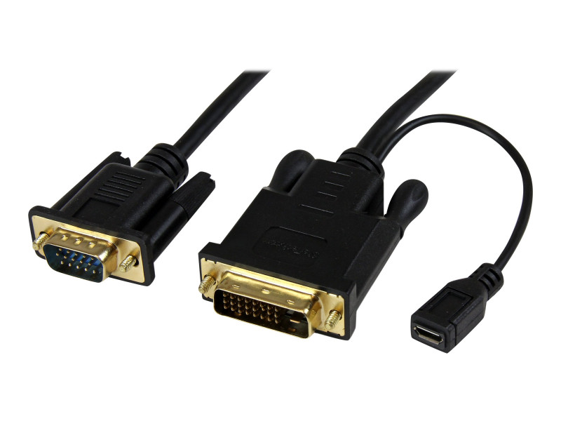 Startech : 0.9M DVI-D TO VGA ADAPTER CONVERTER Cable 1920X1200