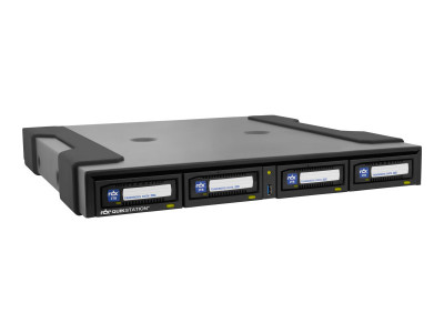 Tandberg : RDX QUIKSTATION 4 DESKTOP 4-DOCK 1GBE-ATTACHED DISK ARRAY (13.36kg)
