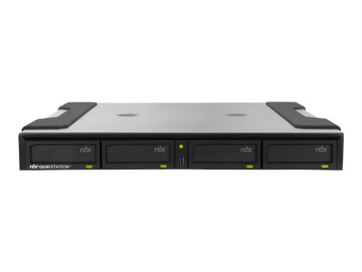 Tandberg : RDX QUIKSTATION 4 DESKTOP 4-DOCK 1GBE-ATTACHED DISK ARRAY (13.36kg)