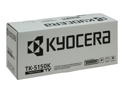 Kyocera Mita : TK-5150K TONER-kit BLACK INCL CONTAINER F/12000 PAGES