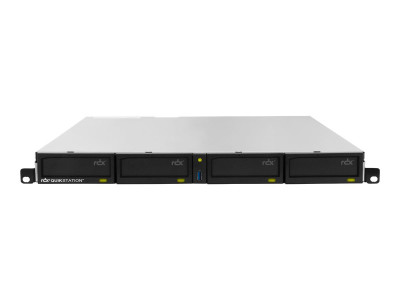 Tandberg : RDX QUIKSTATION 4 1U RACKMOUNT 4-DOCK 1GBE-ATTACHED DISK ARRAY (11.54kg)