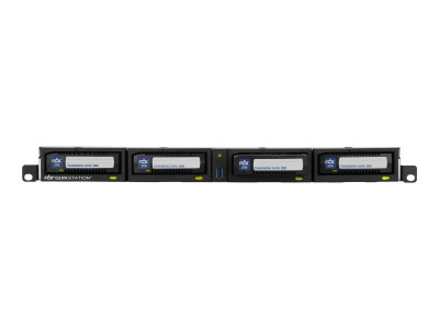 Tandberg : RDX QUIKSTATION 4 1U RACKMOUNT 4-DOCK 1GBE-ATTACHED DISK ARRAY (11.54kg)