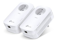 TP-Link : AV1200 GIGABIT PASSTHROUGH PWRLINE STARTR kit HOME PLUG AV2