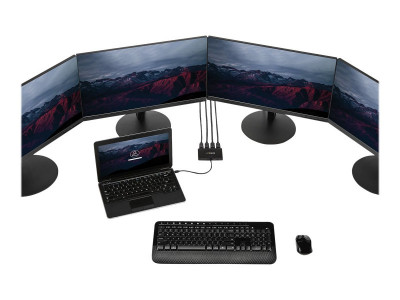 Startech : HUB MST MINI DISPLAYPORT 1.2 VERS 4X DISPLAYPORT