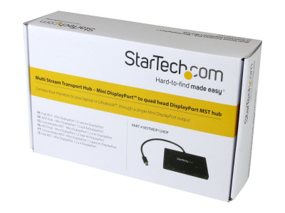 Startech : HUB MST MINI DISPLAYPORT 1.2 VERS 4X DISPLAYPORT
