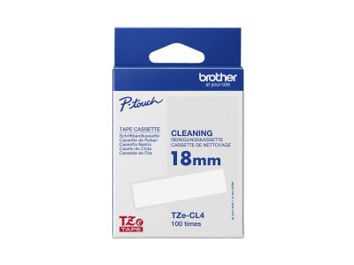 Brother TZECL4 bande de nettoyage 18mm 8M