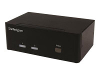 Startech : SWITCH KVM USB DOUBLE VGA A 2 PORTS avec HUB USB 2.0 Startech : SWITCH KVM USB DOUBLE VGA A 2 PORTS avec HUB USB 2.0