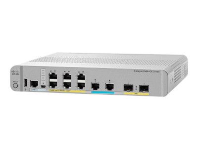 Cisco : CATALYST 3560-CX 2 X MGIG 6 X 1G POE IP BASE