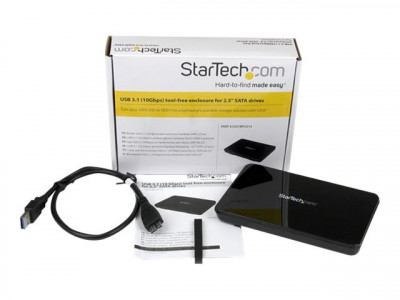 Startech : BOITIER USB 3.1 SANS OUTIL pour disque DUR SATA de 2 5 - UASP
