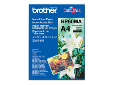 Brother : BP-60MA MATT InkJet papier A4 - 25 SHEETS