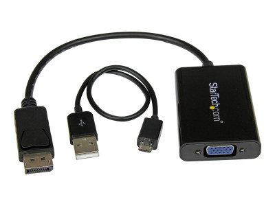 Startech : ADAPTATEUR DISPLAYPORT VERS VGA avec AUDIO - M pour - NOIR