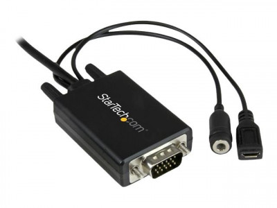 Startech : CABLE ADAPTATEUR DISPLAYPORT VERS VGA de 2 M avec AUDIO