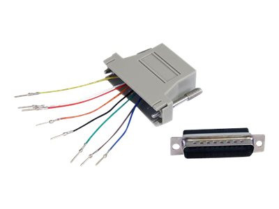 Startech : DB25 TO RJ45 MODULAR ADAPTER M pour