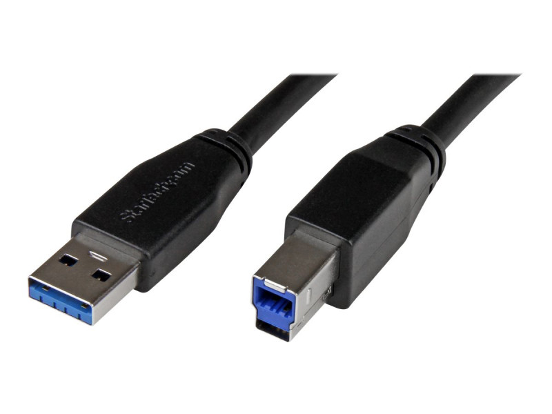 Startech : CABLE USB 3.0 ACTIF USB-A VERS USB-B de 5 M - M/M