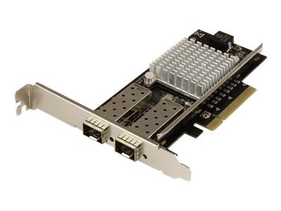 Startech : CARTE RESEAU PCIE 2 PORTS FIBRE OPTIQUE 10 GBE - SFP+ OUVERT