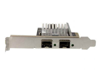 Startech : CARTE RESEAU PCIE 2 PORTS FIBRE OPTIQUE 10 GBE - SFP+ OUVERT