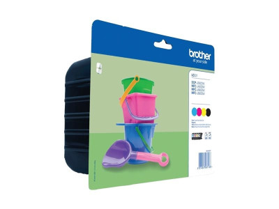 Brother : LC221VALBP pack 4 CART BLIST F/MFCJ480DW/J680DW/J880DW