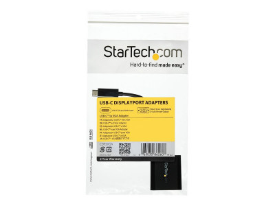 Startech : ADAPTATEUR VIDEO USB-C VERS VGA - M pour - 1920X1200 - NOIR
