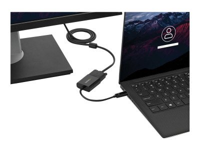 Startech : ADAPTATEUR VIDEO USB-C VERS VGA - M pour - 1920X1200 - NOIR