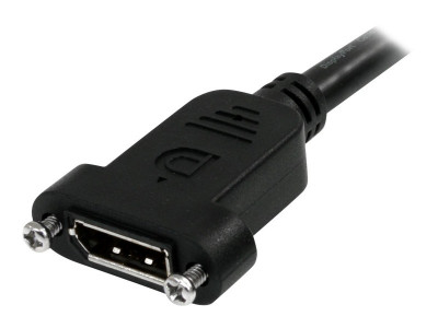 Startech : DISPLAYPORT PANEL-MOUNT DIGITAL VIDEO extension cable 3FT 20PIN