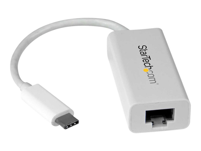 Startech : ADAPTATEUR RESEAU USB-C VERS GBE - M pour - USB 3.1 - BLANC