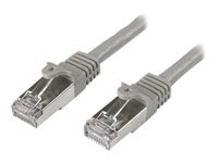 Startech : CABLE RESEAU CAT6 SFTP SANS CROCHET de 1 M - M/M - GRIS