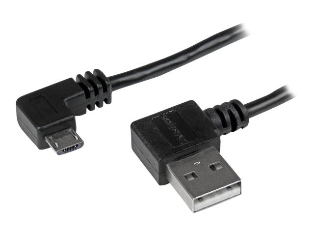 Startech : CABLE USB A VERS MICRO B de 1 M avec CONNECTEURS A ANGLE DROIT