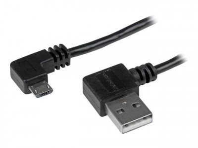 Startech : CABLE USB A VERS MICRO B de 2 M avec CONNECTEURS A ANGLE DROIT