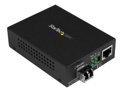 Startech : CONVERTISSEUR de MEDIA GBE FIBRE OPTIQUE 850NM MM LC