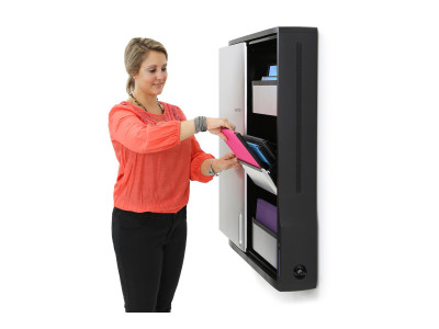 Ergotron : ZIP12 CHARGING WALL CABINET EU